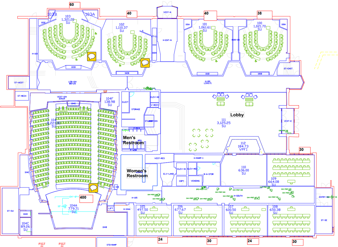 A blueprint of a building
Description automatically generated