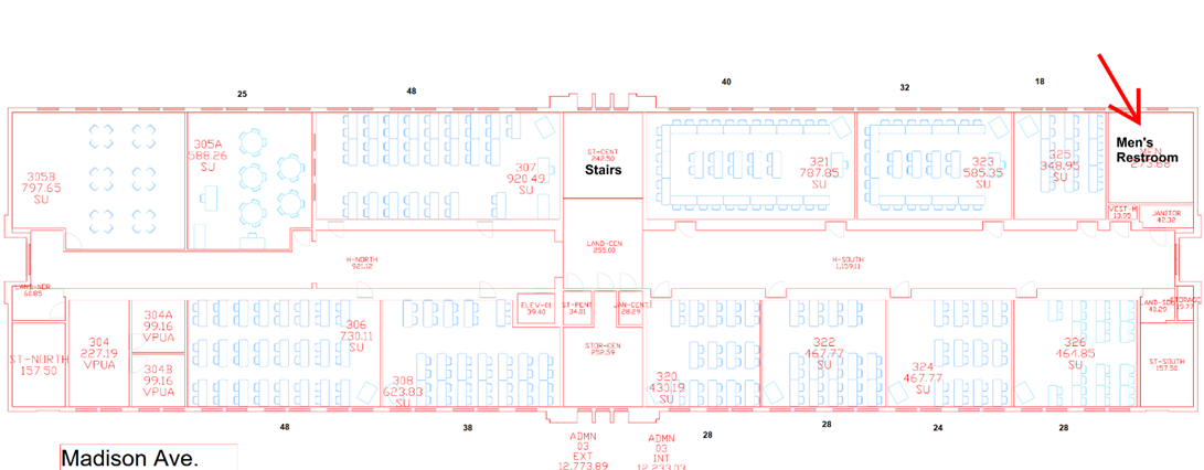 A blueprint of a house
Description automatically generated