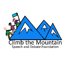 A group of people climbing a mountain
Description automatically generated