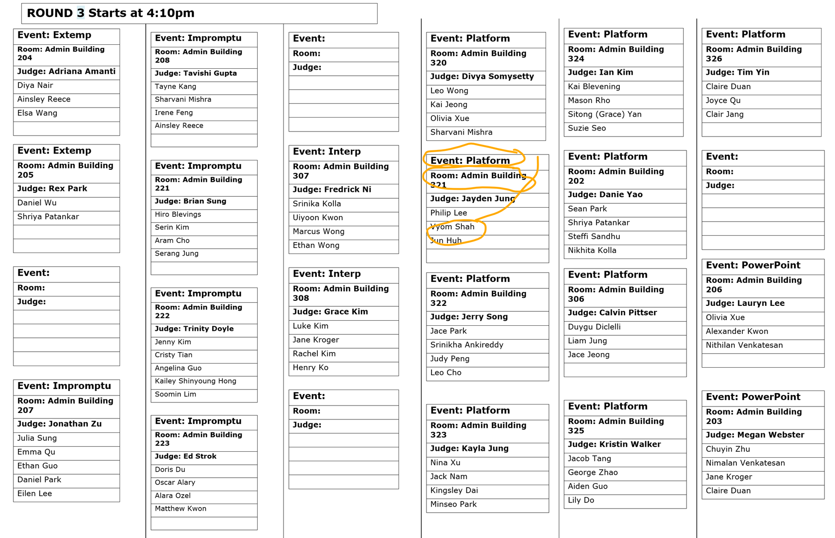 A group of black text boxes

Description automatically generated